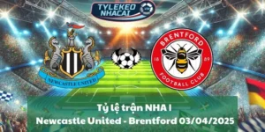 Tỷ lệ trận NHA | Newcastle United - Brentford 03/04/2025