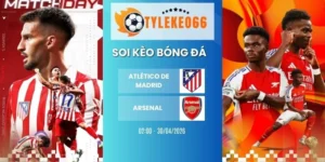 Tỷ lệ kèo nhà cái Atlético de Madrid vs Arsenal hôm nay ngày 30/04/2026 - C1